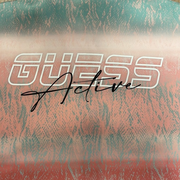 GUESS Corrine Python-Print Full-Zip Jacket, sz S - Picture 6 of 14